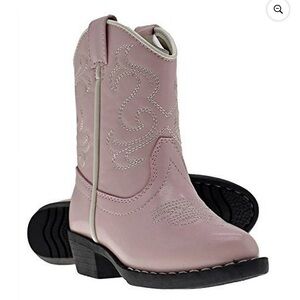 NWOT Canyon Trails Pink Western Cowboy Boots